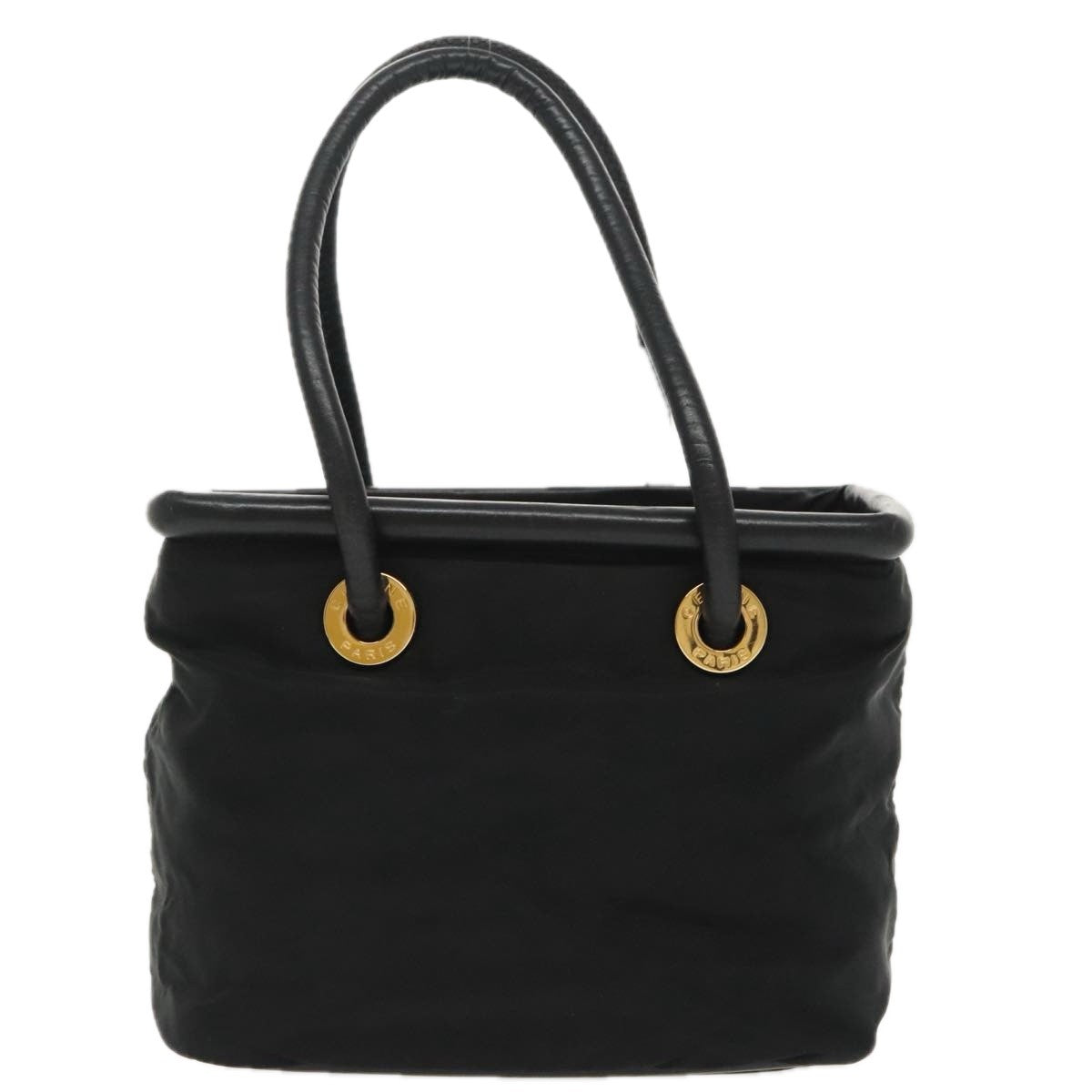 Celine Handbag Nylon, BLACK, NYLON, Handbag