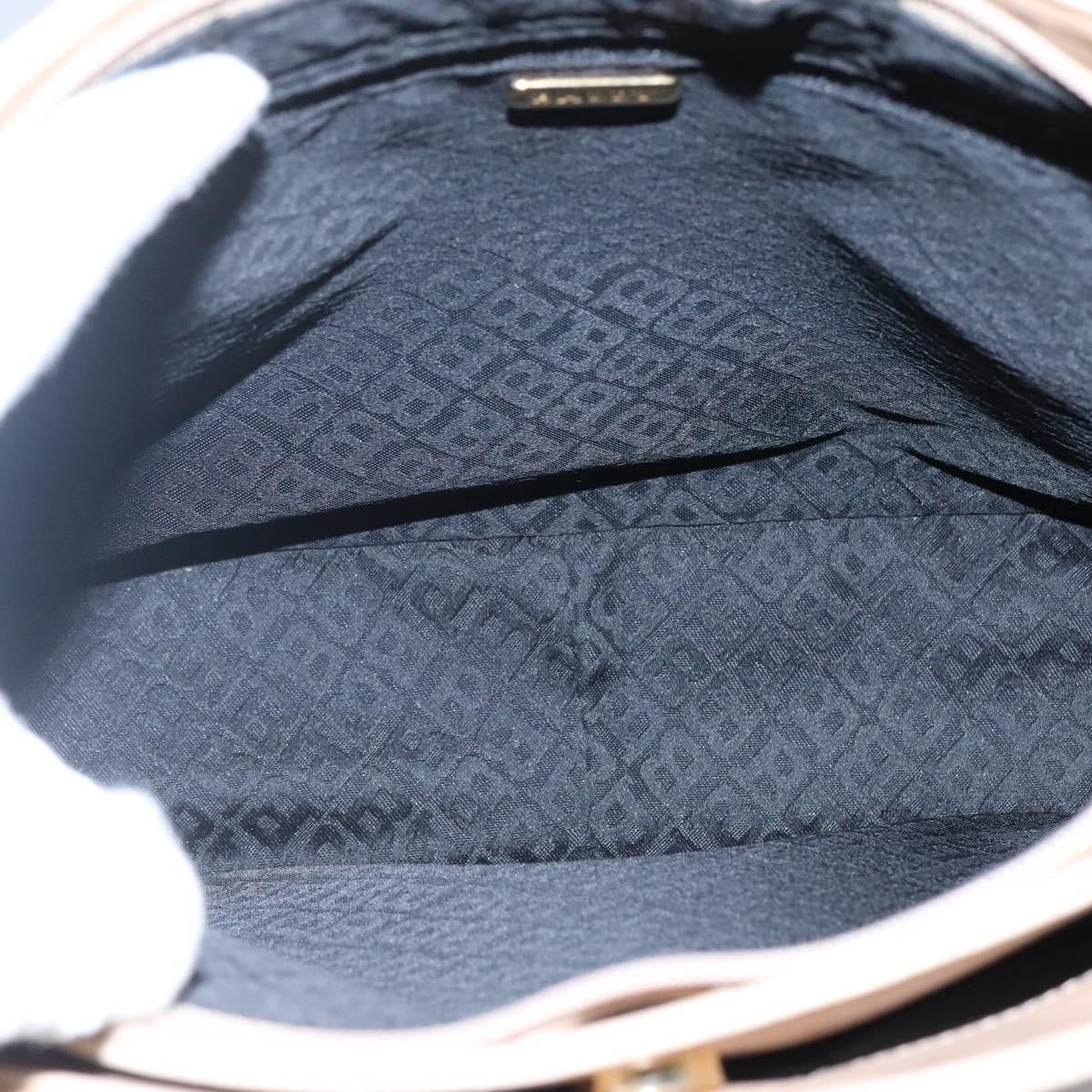 Bally Vintage Chain Shoulder Bag Quilted Leather, BEIGE, LEATHER, Shoulder bag