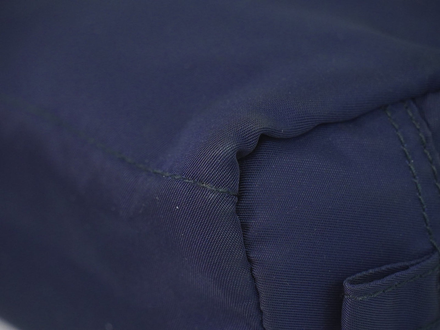 Prada Pochette Nylon, NAVY, NYLON, Clutche & pouche