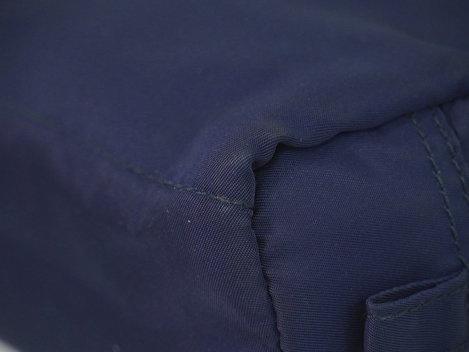 Prada Pochette Nylon, NAVY, NYLON, Clutche & pouche