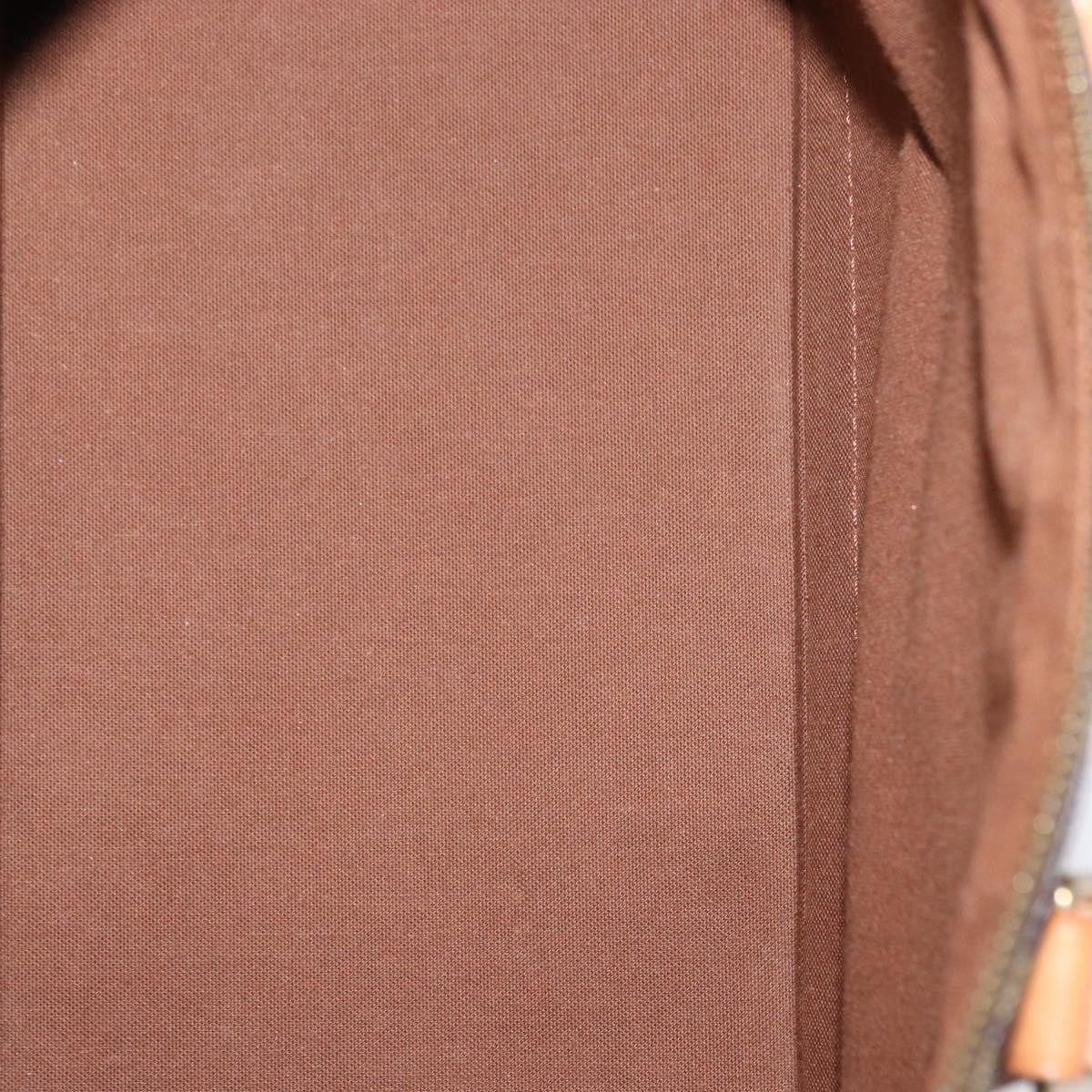 Louis Vuitton Alma Handbag Monogram Canvas, BROWN, CANVAS, Handbag