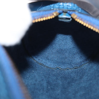 Louis Vuitton Soufflot Pochette Epi Leather, BLUE, LEATHER, Clutche & pouche