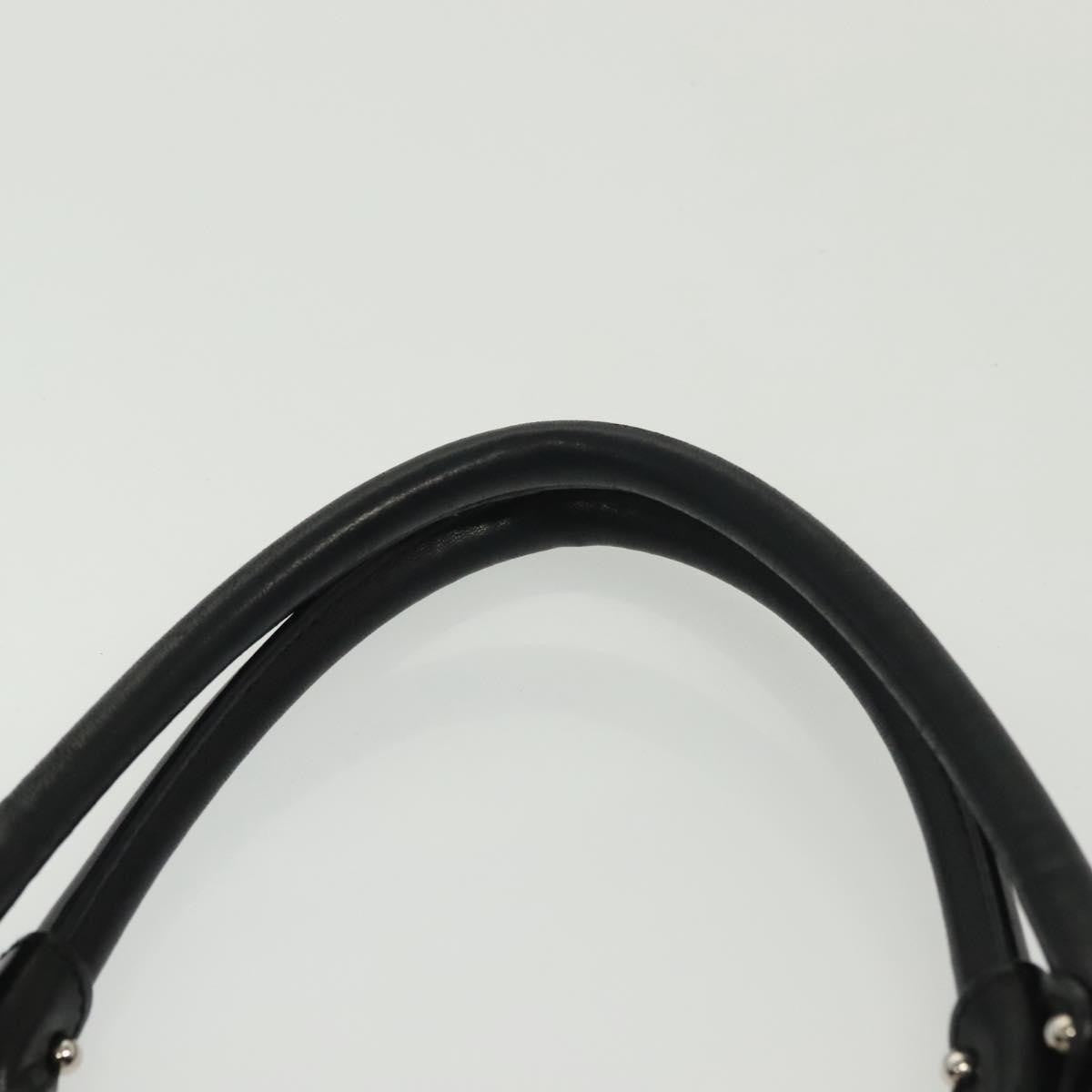 Salvatore Ferragamo Vala Handbag Leather, BLACK, LEATHER, Handbag