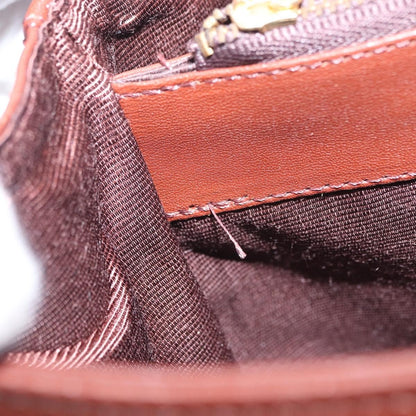 Valentino Garavani Vintage Handbag Leather, BURGUNDY, LEATHER, Handbag