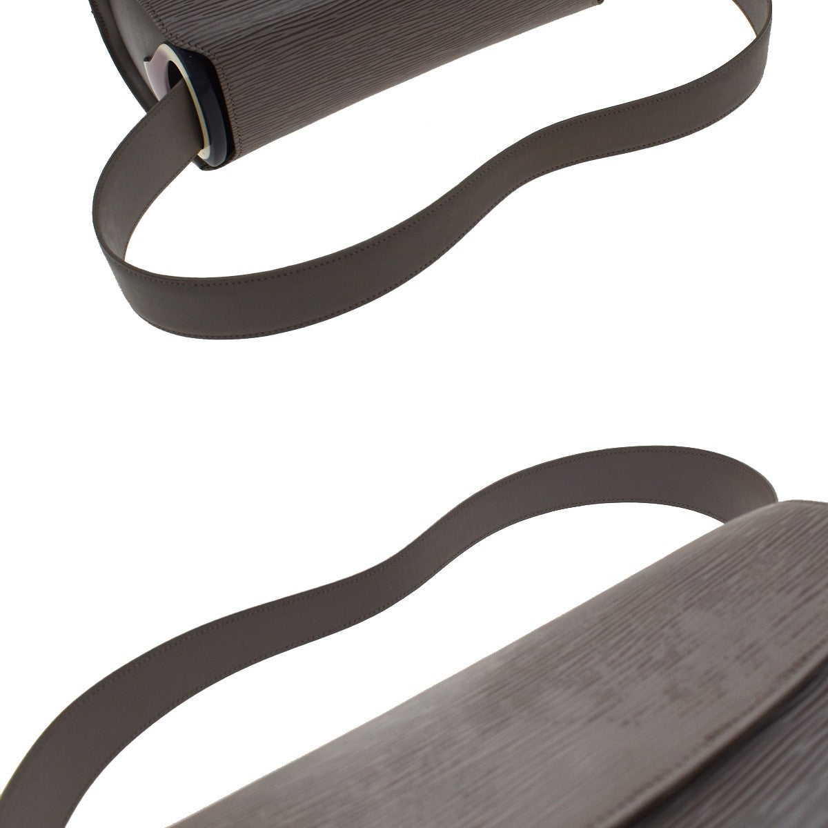 Louis Vuitton Nocturne Handbag Epi Leather, PURPLE, LEATHER, Shoulder bag