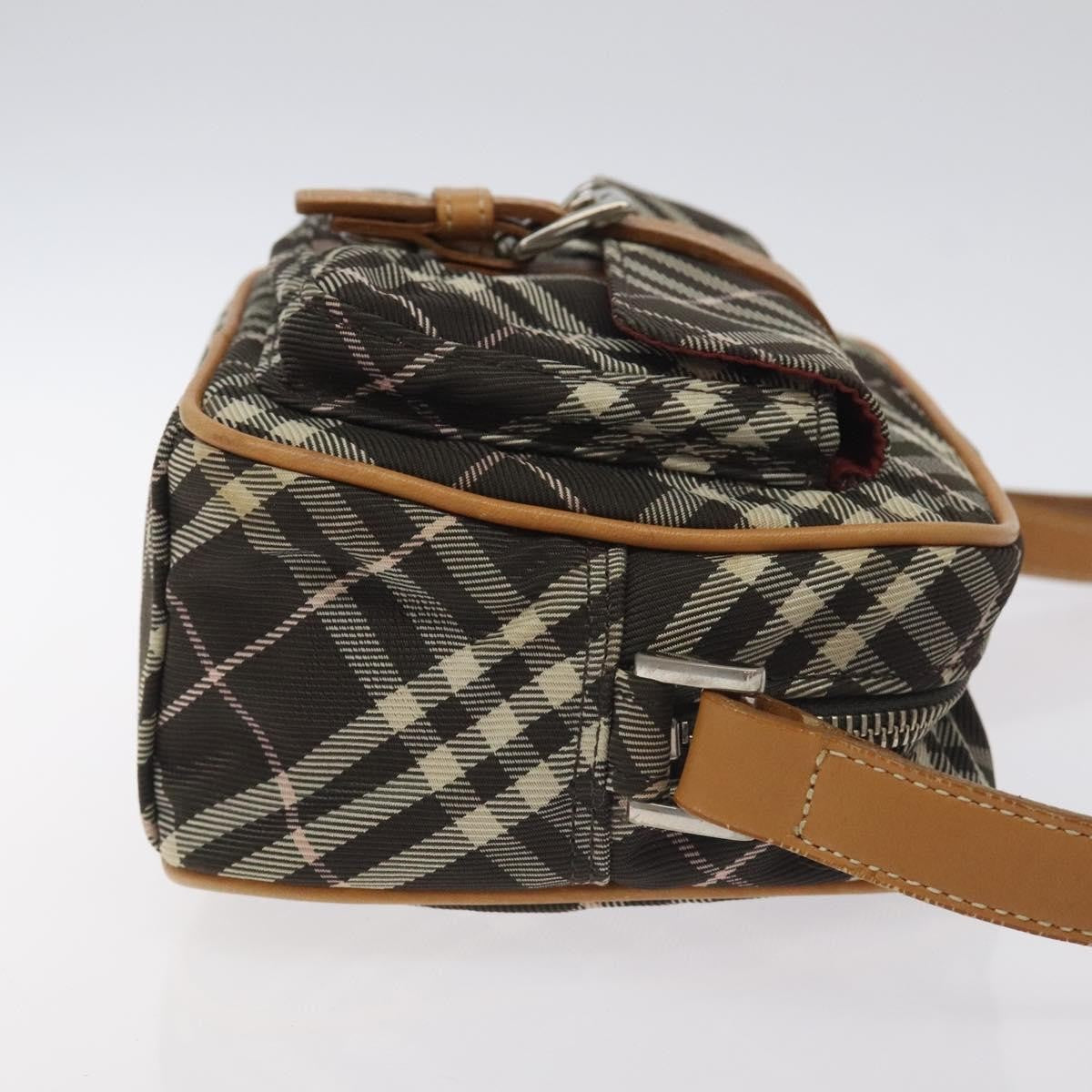 Burberry Nova Check Blue Label Nylon, BROWN, NYLON, Travel bag