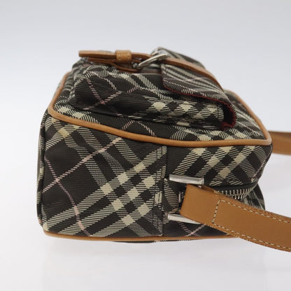 Burberry Nova Check Blue Label Nylon, BROWN, NYLON, Travel bag