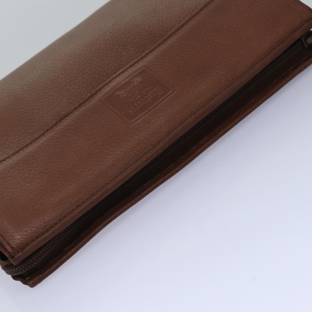 Burberry Vintage Pouch Leather, Brown, Leather, Clutch