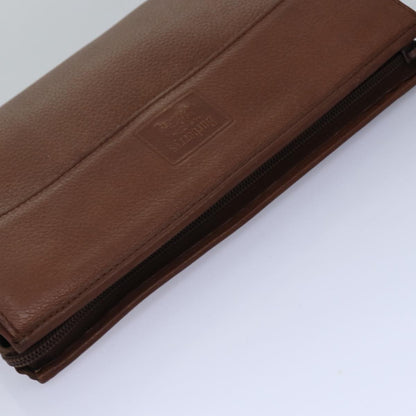Burberry Vintage Pouch Leather, Brown, Leather, Clutch