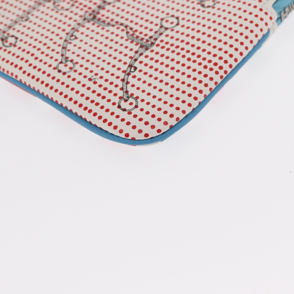 Hermes Carre Pocket Pouch Printed Swift, MULTICOLOUR, LEATHER, Clutche & pouche