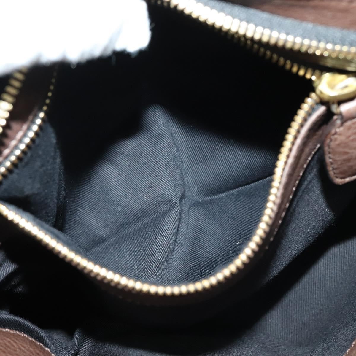 Chloe Vintage Tote bag Leather, BROWN, LEATHER, Tote bag