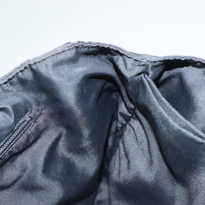 Prada Logo Flat Tote Bag. Nylon Tessuto, BLACK, NYLON, Handbag