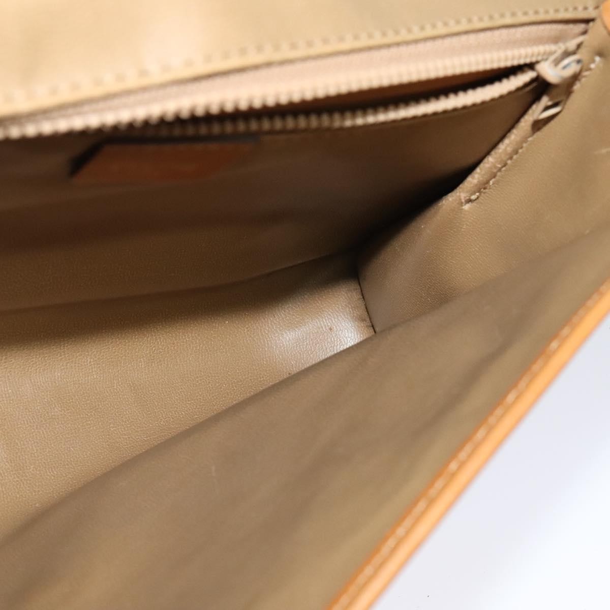 Celine Macadam Shoulder Bag PVC Leather, WHITE, PVC, Shoulder bag