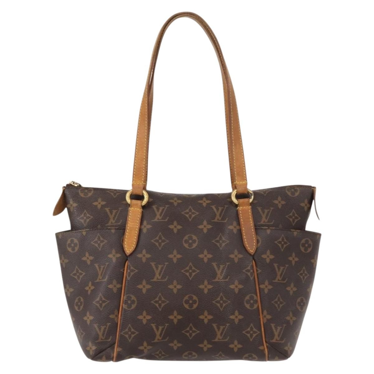 Louis Vuitton Totally Handbag Monogram Canvas, BROWN, CANVAS, Tote bag