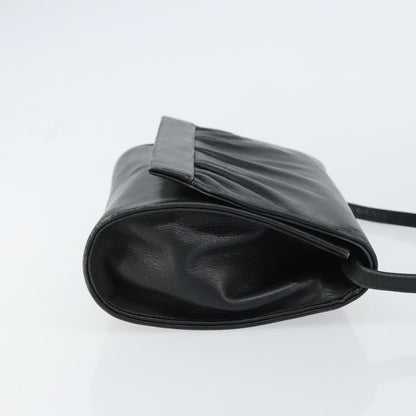 Gucci Vintage Shoulder Bag Leather, BLACK, LEATHER, Shoulder bag