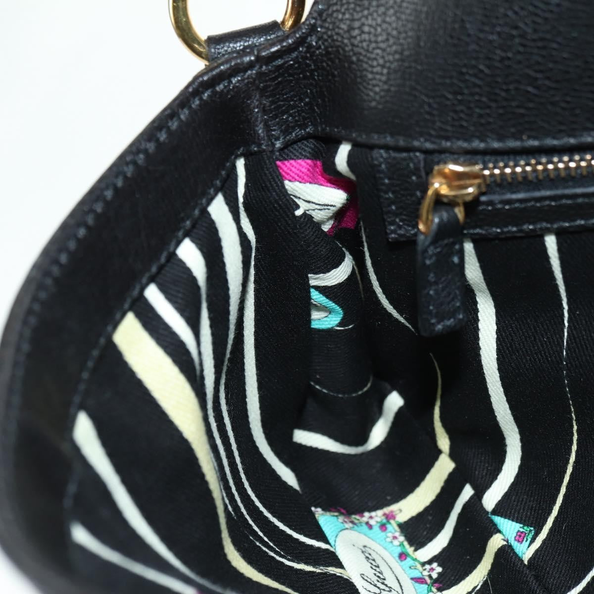 Gucci Horsebit Shoulder Bag GG Canvas and Leather, Black, Leather, Shoulder Bag