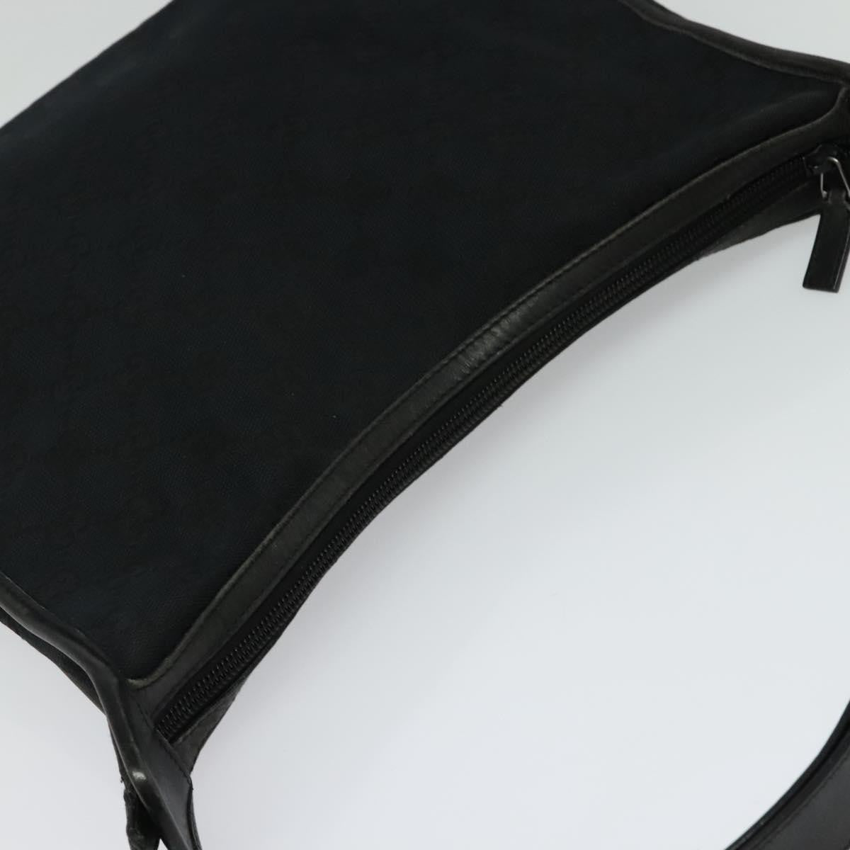 Gucci GG Canvas Bag Canvas, BLACK, CANVAS, Shoulder bag