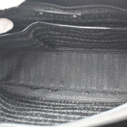 Celine Boogie Satchel Leather, BLACK, LEATHER, Tote bag