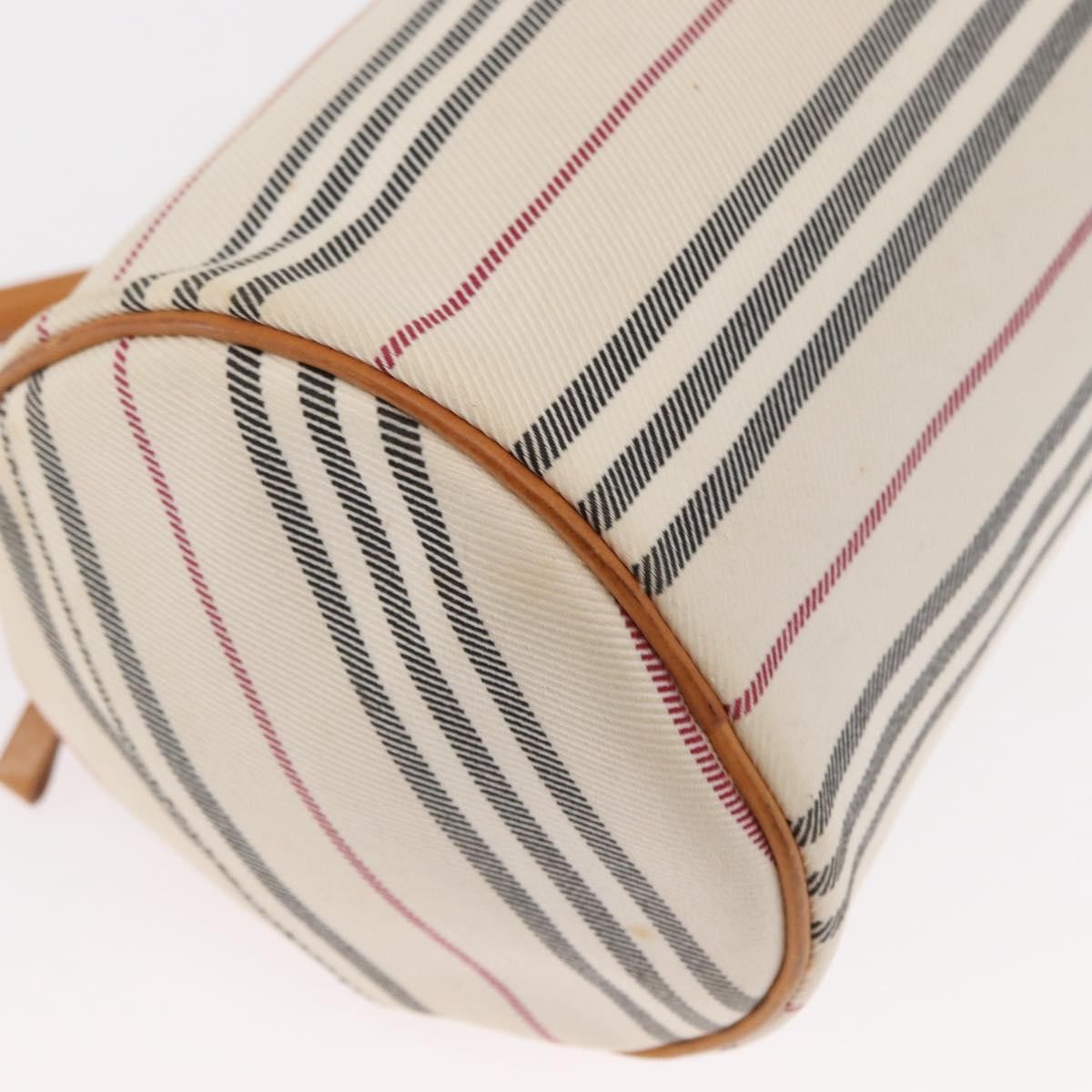 Burberry Vintage Handbag Canvas, BEIGE, CANVAS, Handbag