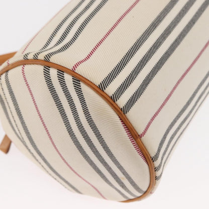 Burberry Vintage Handbag Canvas, BEIGE, CANVAS, Handbag