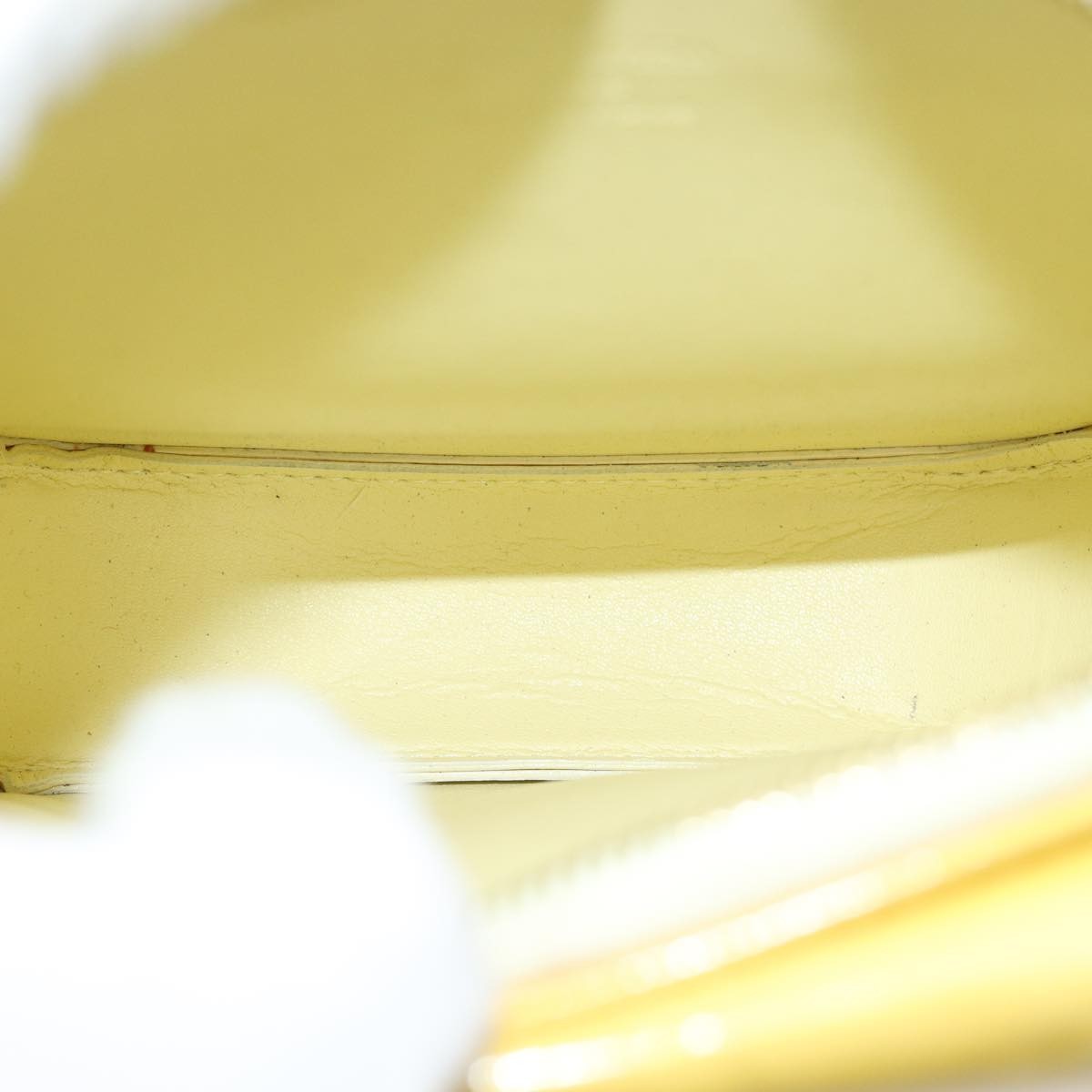 Louis Vuitton Thompson Street Handbag Monogram Vernis, YELLOW, PATENT_LEATHER, Clutche & pouche