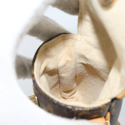 Louis Vuitton Cancun Pochette Monogram Canvas, BROWN, CANVAS, Clutche & pouche