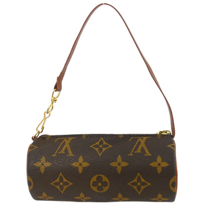 Louis Vuitton Papillon Pochette Monogram Canvas, BROWN, CANVAS, Clutche & pouche