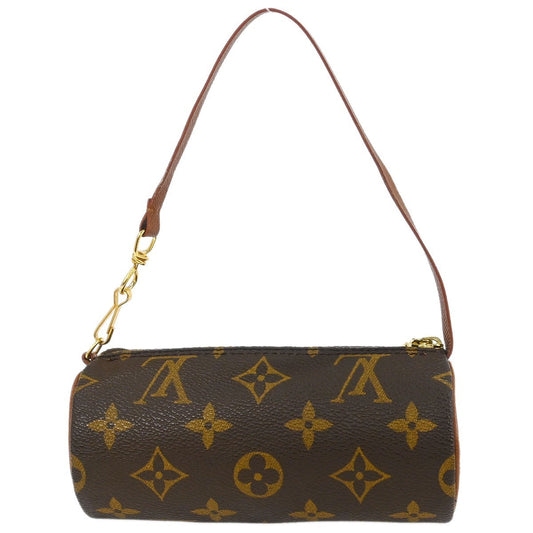 Louis Vuitton Papillon Pochette Monogram Canvas, BROWN, CANVAS, Clutche & pouche