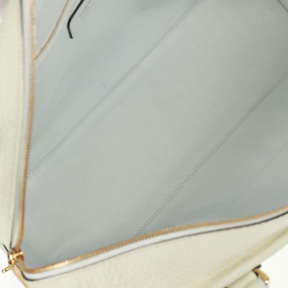 Loewe Amazona NM Bag Leather, WHITE, LEATHER, Handbag
