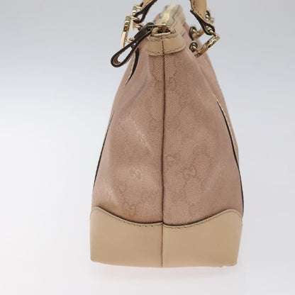 Gucci Lovely Heart Interlocking G Tote GG Canvas, PINK, CANVAS, Tote bag