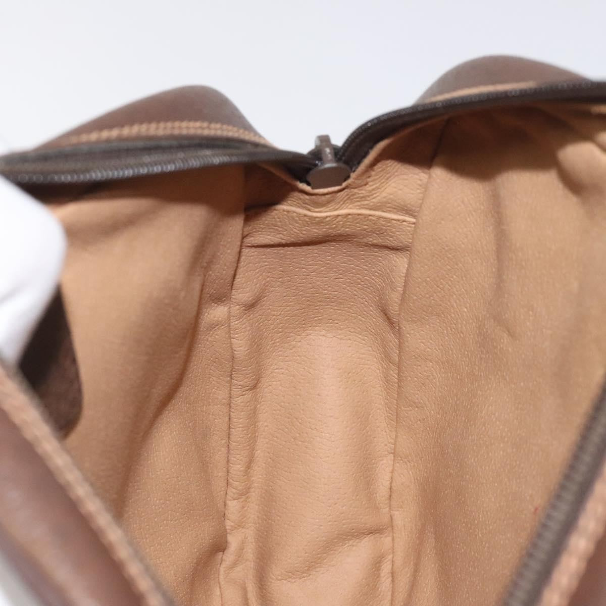 Gucci Sherry line pouch Canvas, BEIGE, PVC, Clutche & pouche