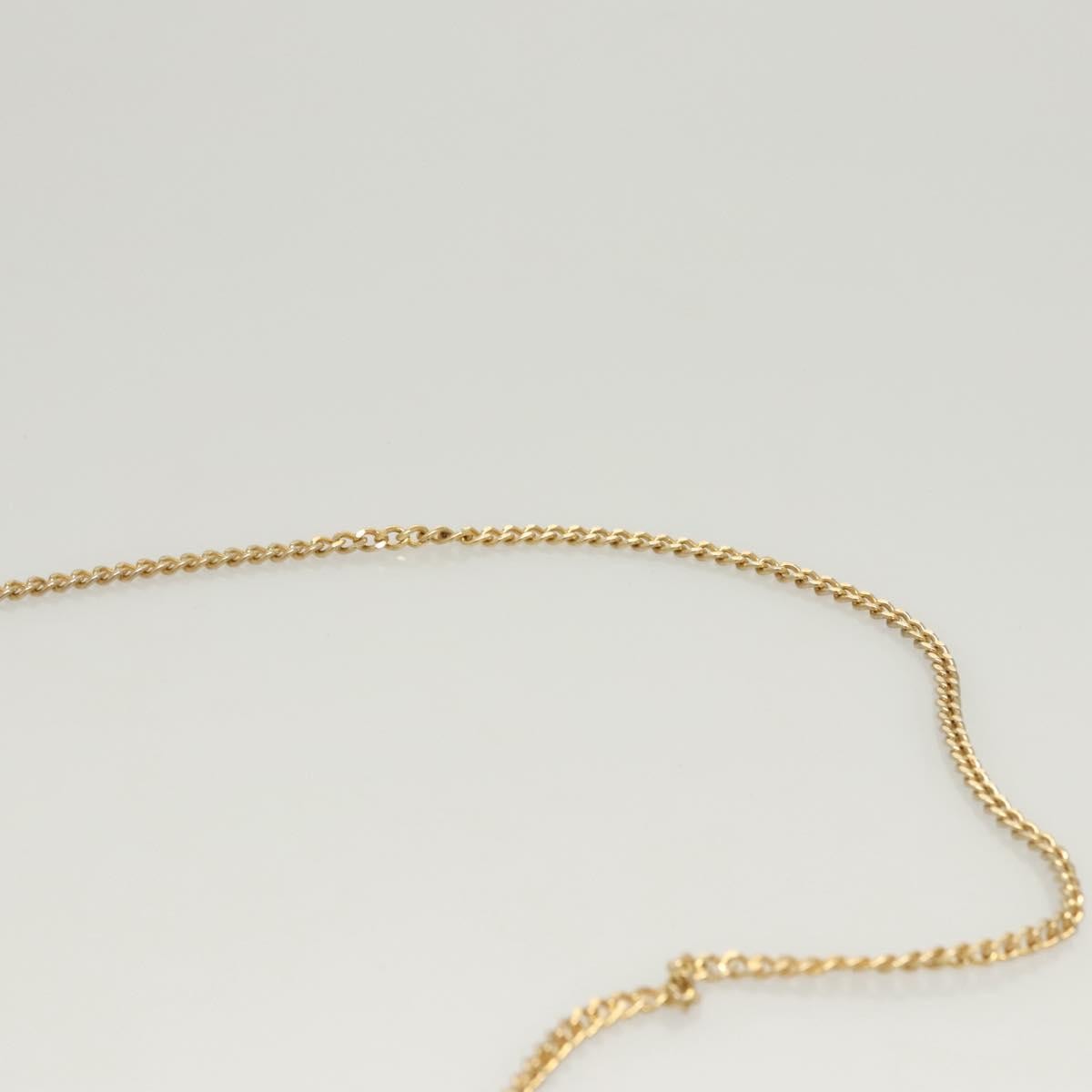 Christian Dior Vintage Honeycomb chain Canvas, BEIGE, CANVAS, Handbag