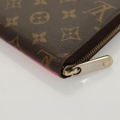 Louis Vuitton Porte-Monnaie Zippy Wallet Monogram Evasion, BROWN, CANVAS, Wallets