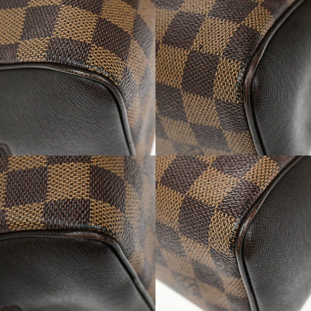 Louis Vuitton Brera Handbag Damier, BROWN, CANVAS, Handbag