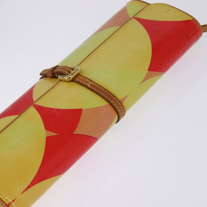 Louis Vuitton Fleurs Pochette Printed Monogram Vernis, MULTICOLOUR, PATENT_LEATHER, Clutche & pouche