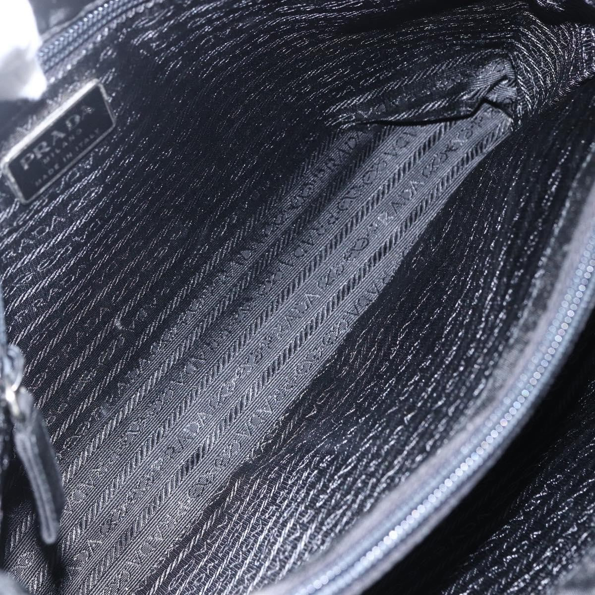 Prada Vintage Shoulder Bag Tessuto, BLACK, NYLON, Shoulder bag