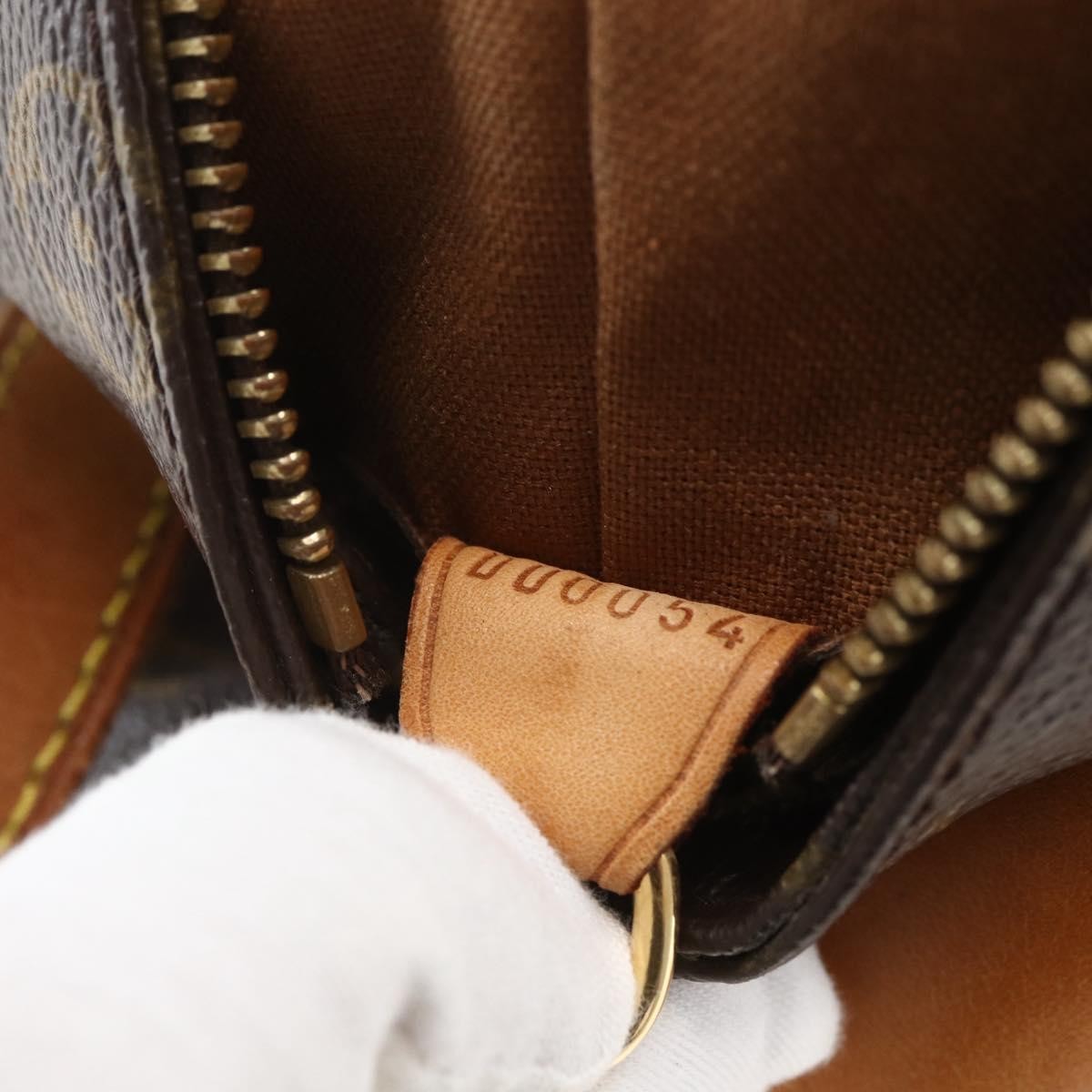 Louis Vuitton Cabas Mezzo Monogram Canvas, BROWN, CANVAS, Tote bag