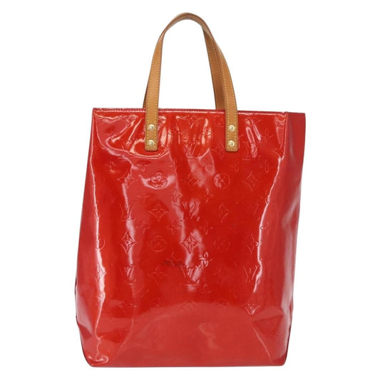 Louis Vuitton Reade Handbag Monogram Vernis, RED, PATENT_LEATHER, Handbag
