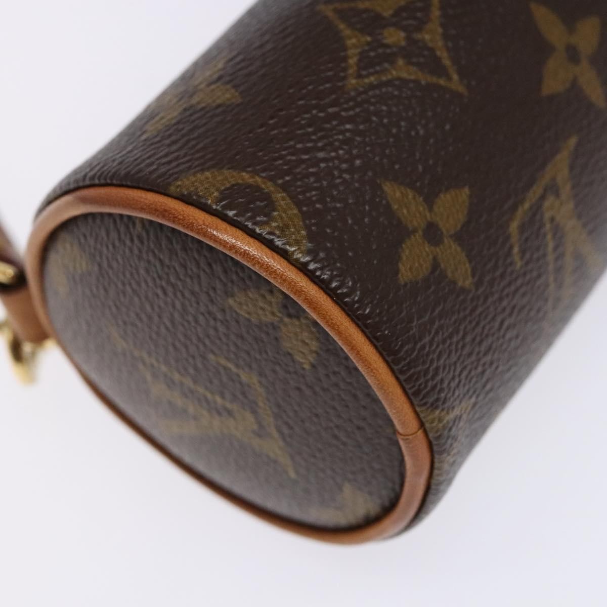 Louis Vuitton Papillon Pochette Monogram Canvas, BROWN, CANVAS, Handbag
