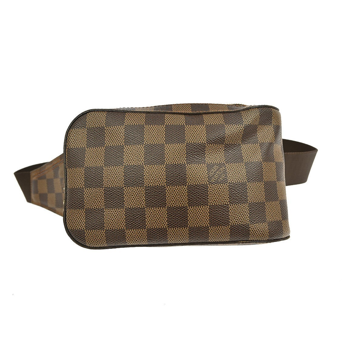 Louis Vuitton Geronimos Waist Bag Damier, BROWN, CANVAS, Clutche & pouche