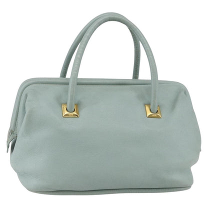 Celine Vintage Doctor Bag Leather, GREEN, LEATHER, Handbag