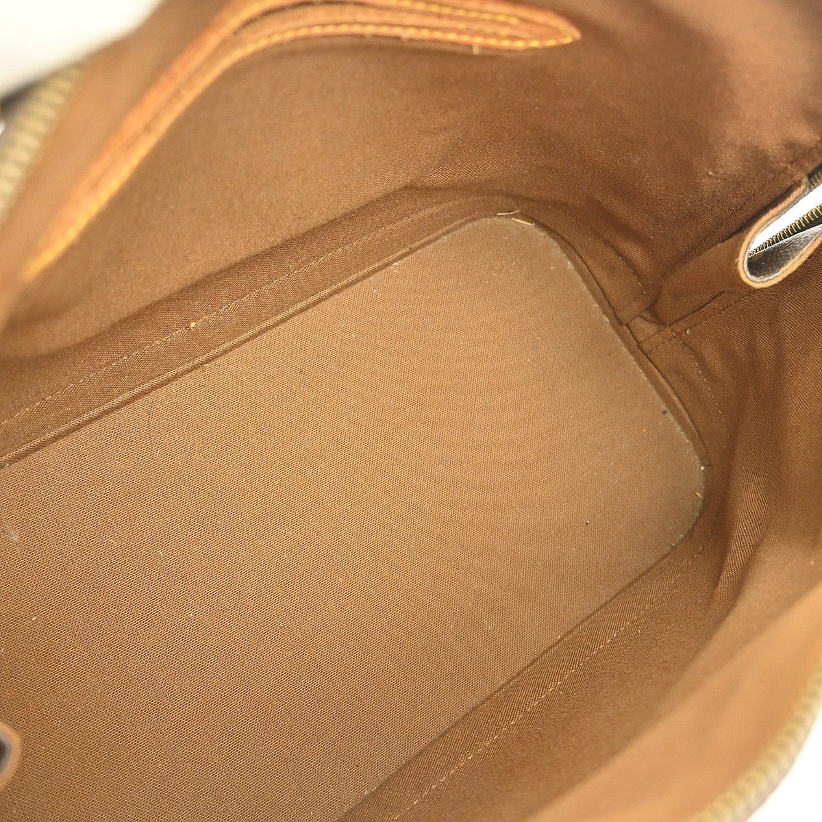 Louis Vuitton Alma Handbag Monogram Canvas, BROWN, CANVAS, Handbag