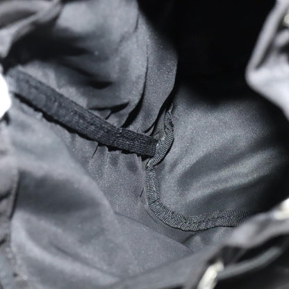 Prada Vela Drawstring Bucket Wristlet Pouch Tessuto, BLACK, NYLON, Clutche & pouche