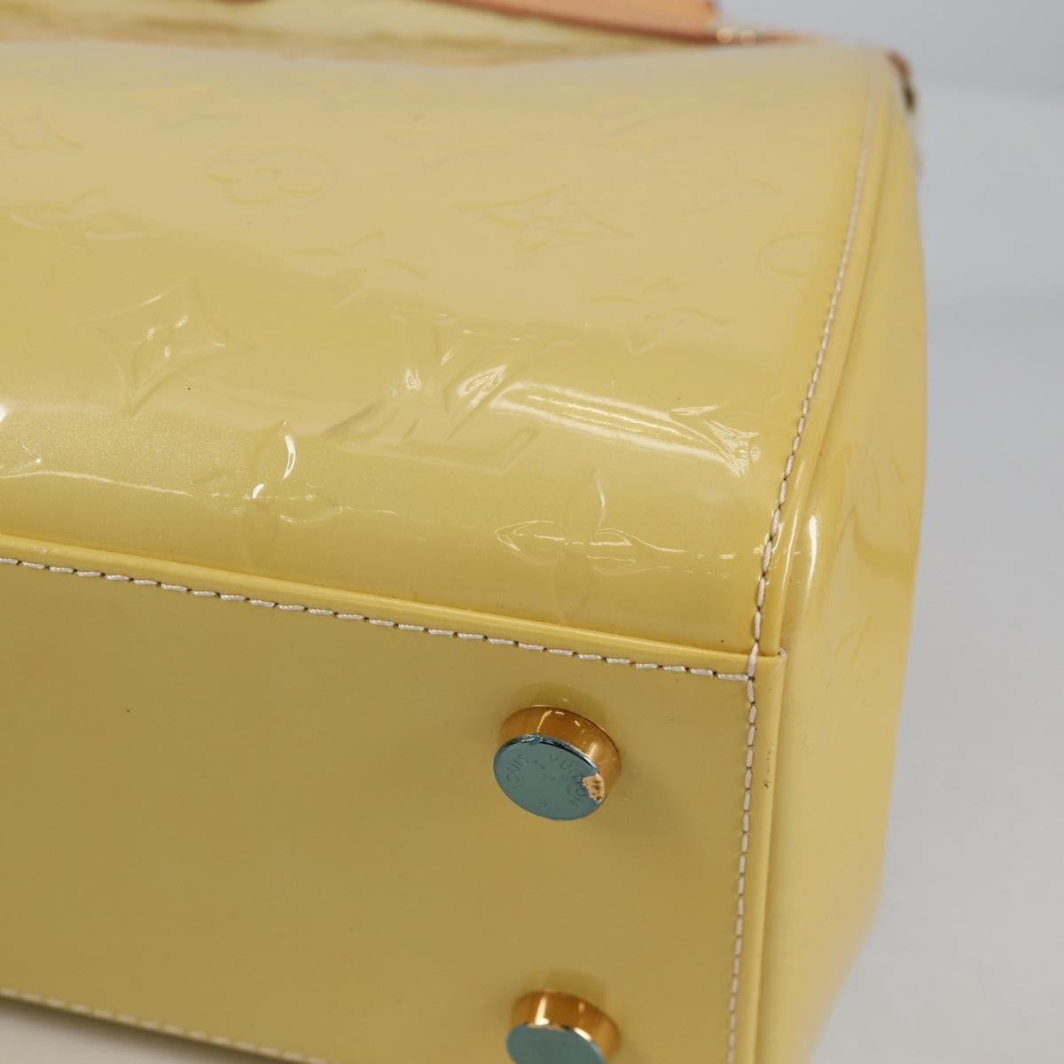 Louis Vuitton Blair Monogram vernis, YELLOW, PATENT_LEATHER, Handbag