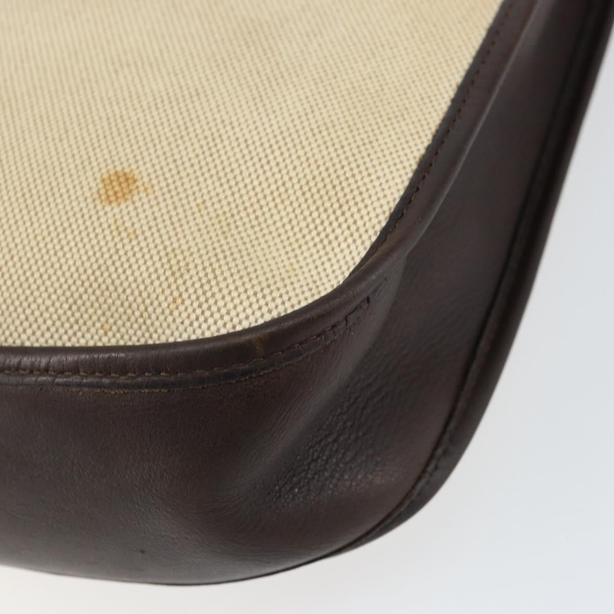 Hermes Evelyne Bag Gen III Toile and Leather, BEIGE, CANVAS, Shoulder bag