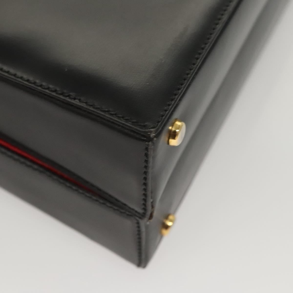 Celine Shoulder Bag Leather, BLACK, LEATHER, Shoulder bag