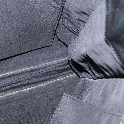 Chanel Vintage Wooden Ring Tote Caviar, BLACK, LEATHER, Tote bag