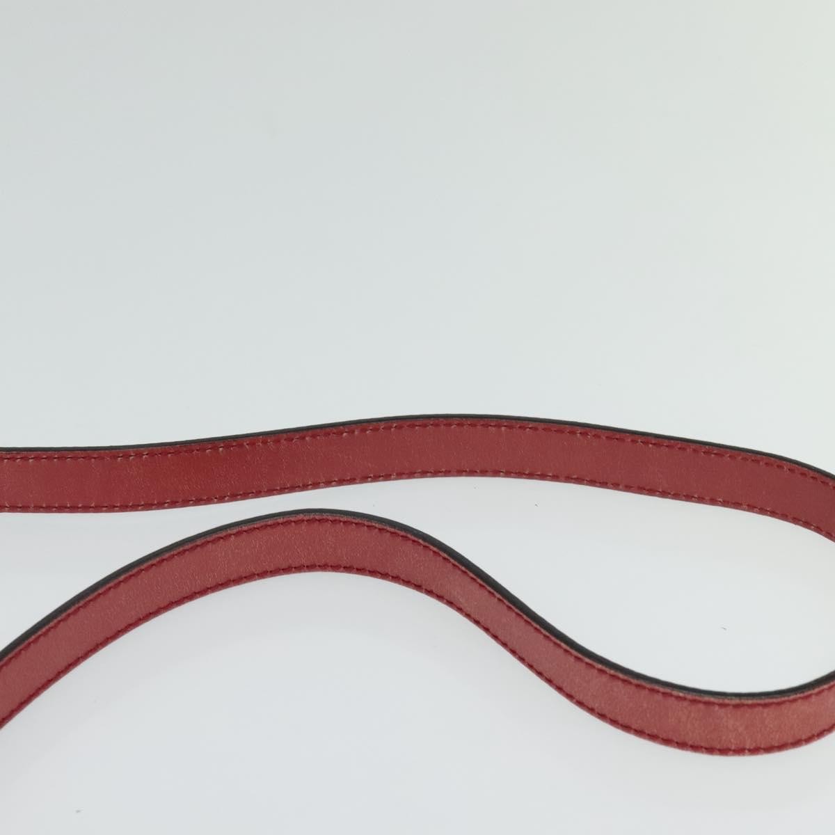 Gucci Zip Messenger Bag (Outlet) Canvas, RED, CANVAS, Shoulder bag