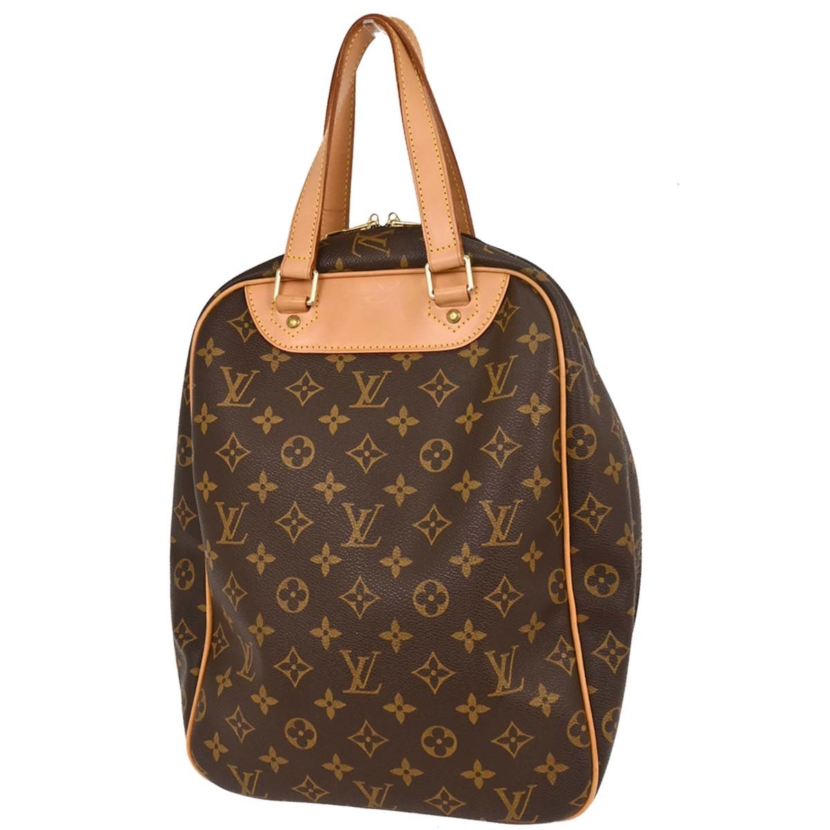Louis Vuitton Excursion Handbag Monogram Canvas, BROWN, CANVAS, Handbag