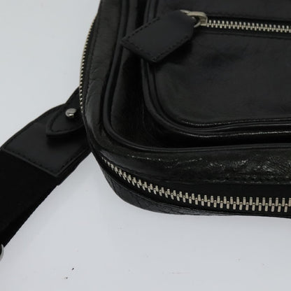 Chloe Paddington Body Leather, BLACK, LEATHER, Shoulder bag